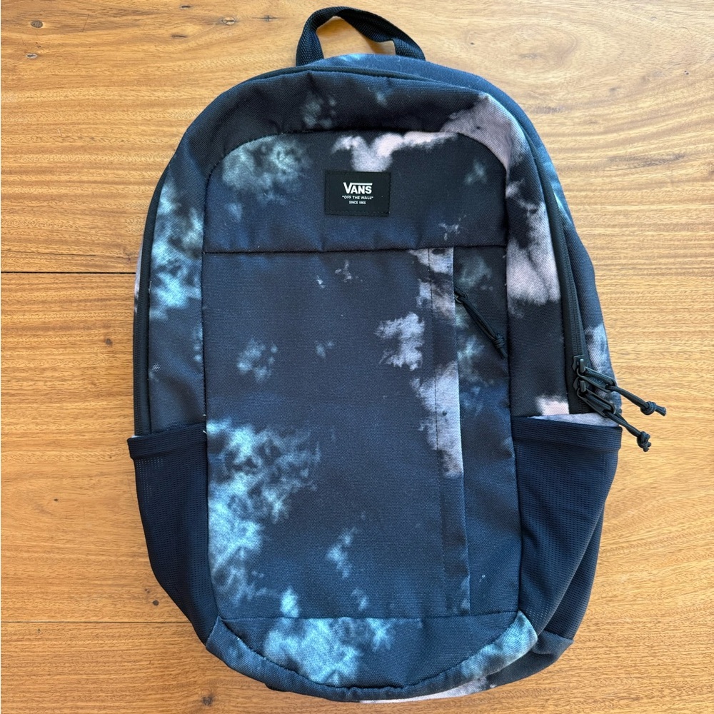 Vans Disorder Backpack in Black Tie-Dye